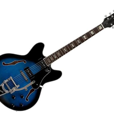 Vox Bobcat V90 Bigsby Sapphire Blue image 2