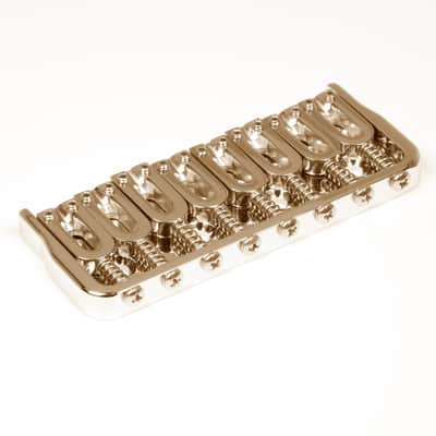 Hipshot Fixed Bridge 8 String 0.175 Floor Nickel 41085N image 2
