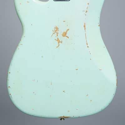 Fender Custom Shop 1962 Precision Bass Relic 2017 - Aged Sea Foam Green image 5