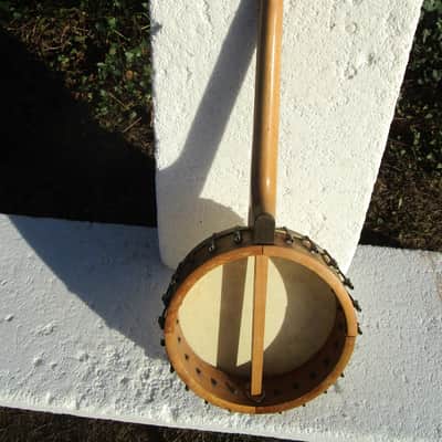 Tenor Banjo, 1920's, 17 Fret, Tone Ring, HSC image 5