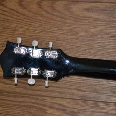 Canadian LyxPro SB LP Style Guitar, 2 Humbuckers, Gloss Black image 9