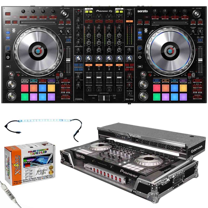 Pioneer DDJ-SZ2 Flagship 4-Channel Mixer & Serato DJ | Reverb