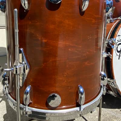 The best of Jazz Drum Kits! 3 Piece Gretsch Round Badge 18” Bass Drum! Mahogany Drum Set image 6