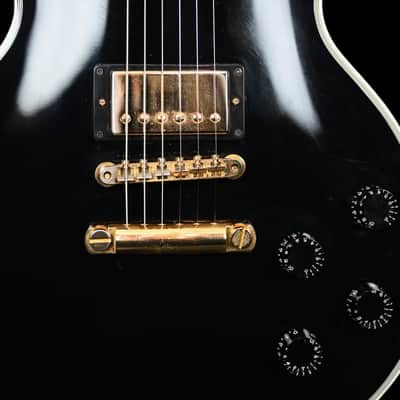 Gibson Custom Shop Les Paul Axcess Custom with Stopbar Tailpiece from 2017 in Black with original Hardcase image 5