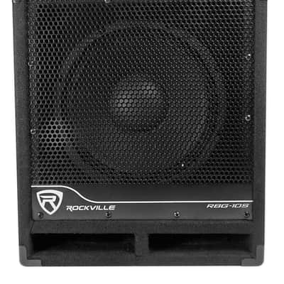 Rockville RBG10S Bass Gig 10" 1200w Powered PA Subwoofer DJ/Pro+Acoustic Riser image 2
