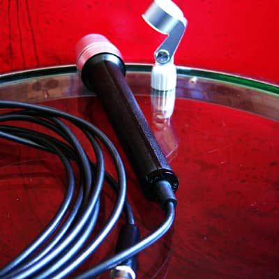 Vintage 1960's Ampex 2001 dynamic microphone High Z w accessories # 9 image 10