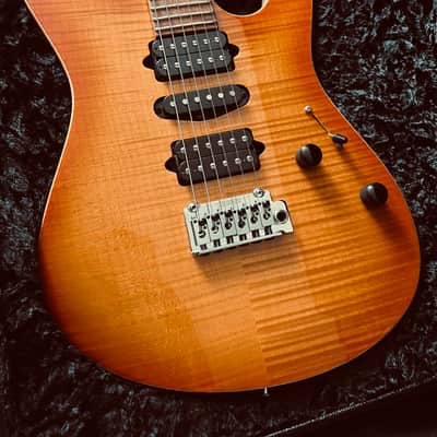 Suhr Custom Shop Modern Honey Amber Burst image 12
