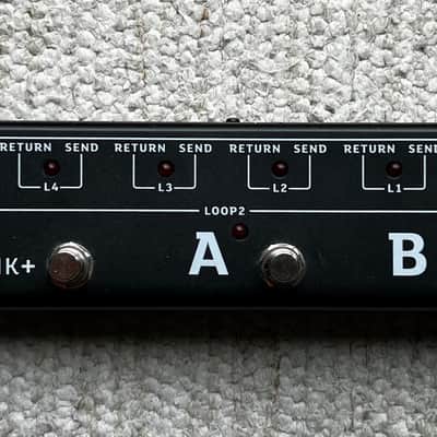 Joyo PXL-Live Dual 4-Channel Pedal Switcher 2010s - Black image 1