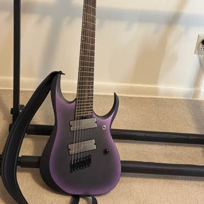 Ibanez RGD71ALMS-BAM Axion Label 2019 - Black Aurora Burst image 1