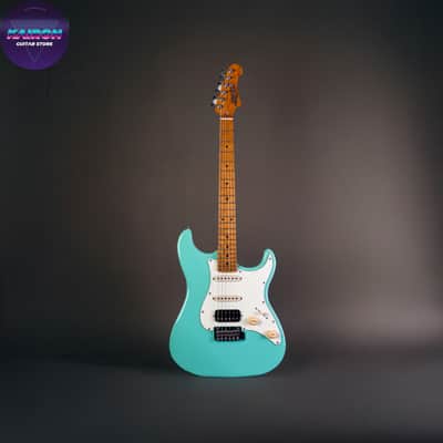 Jet Guitars JS-400 JS400 SFG, HSS Ceramic pickups, solid basswood body, 22 frets roasted maple neck, 2 point tremolo Free Setup image 1