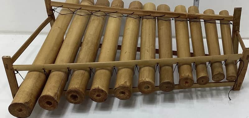 Handmade Traditional Bamboo Tube Percussion Instrument / Xylophone (Bali?) image 1