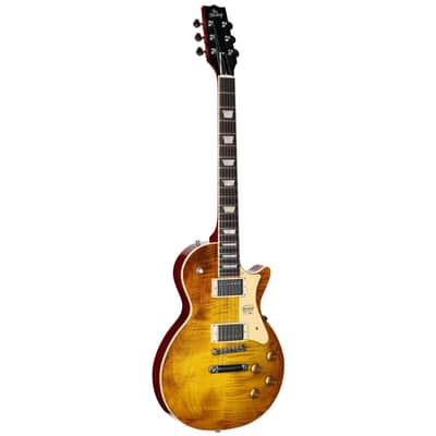 Heritage Standard H-150 Electric Guitar (with Case), Dirty Lemon Burst image 2