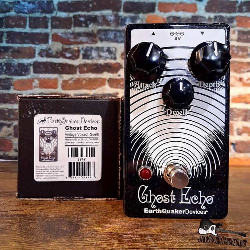 EarthQuaker Devices Ghost Echo Vintage Voiced Reverb *NEW* (Black Sparkle) image 1