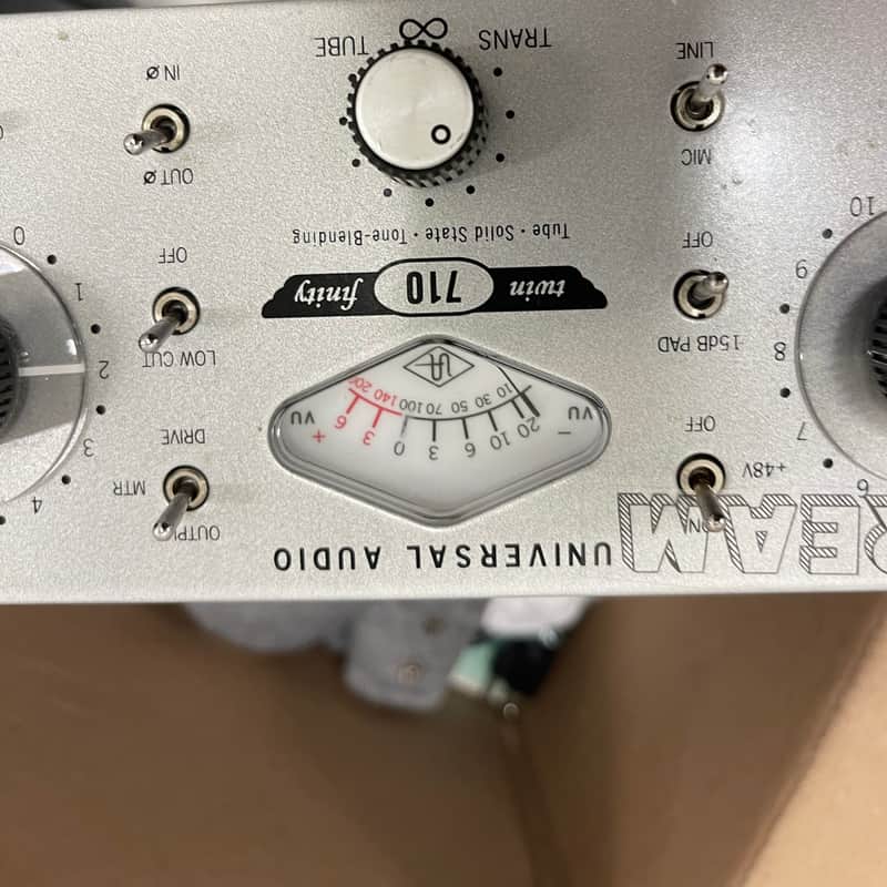 2009 – Present Universal Audio 710 Twin-Finity Microphone Prea…