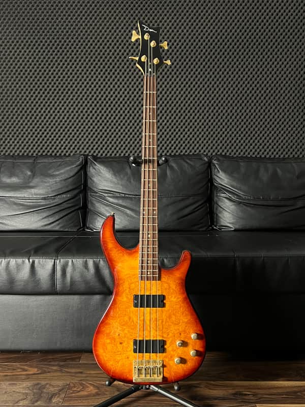 Dean Jeff Berlin Player Signature Bass Mid-2010 - Trans Braziliaburst image 1