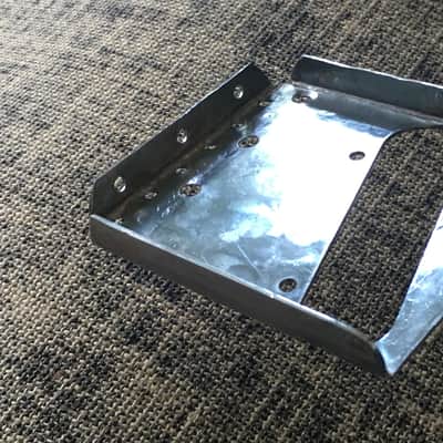 Lefty Vintage 1960s Reissue Fender USA Aged Tele Ashtray Bridge Relic Lefty Conversion image 3