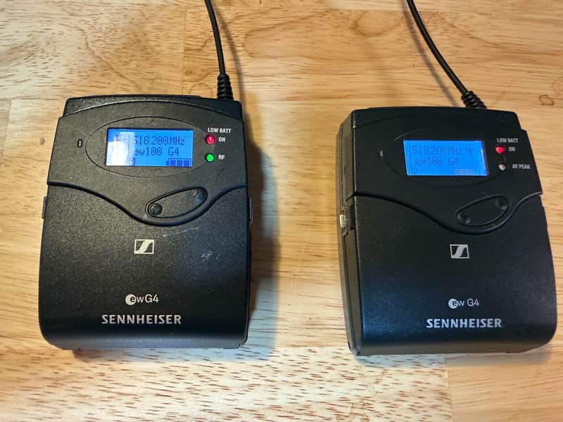 Sennheiser ew 112P G4-A Wireless Lavalier System — EK 100 G4 + SK 100 G4 (A Band: 516–558 MHz) image 1