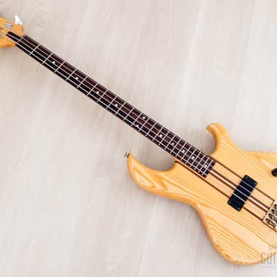 1981 Aria Pro II SB-700 Vintage Neck Through Bass Natural, Japan Matsumoku image 12