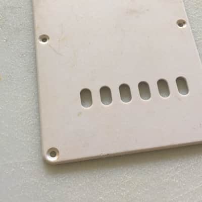Fender Vintage Relic Squier Guitar Bridge Tremolo Back Plate Cover Modern Strat image 2