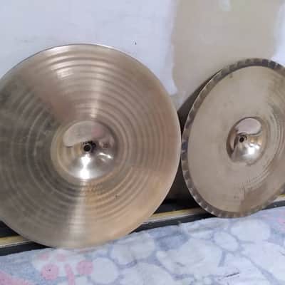 Zildjian 14" A Custom Mastersound Hi-Hat Cymbals (Pair) 1999 - Present - Brilliant image 14
