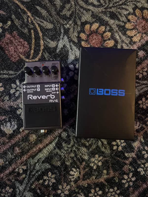 Boss RV-6 Reverb 2015 - Present - Silver image 1