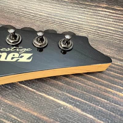 2008 Ibanez Prestige RG1820X Neck Black Head Cosmo Black Hardware Made in Japan image 3