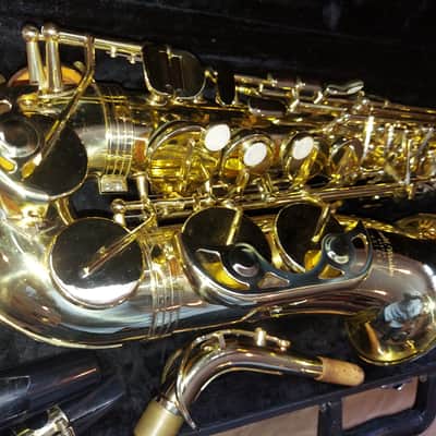E. M. Winston Boston WSI-52 alto saxophone Brass, USA image 3
