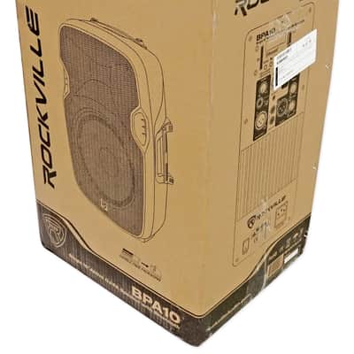 Rockville BPA10 10" 400 Watt DJ PA Speaker w/ Bluetooth+Carry Bag image 20
