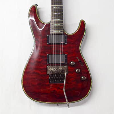 Schecter Hellraiser C-1 FR - Black Cherry image 1