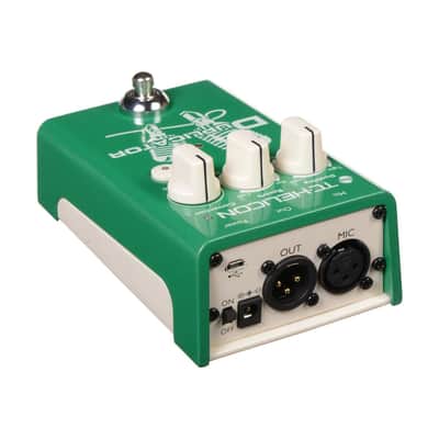 TC Helicon Helicon Duplicator Ultra-Simple Vocal Effects Stompbox with Doubling, Reverb and Pitch Correction image 2
