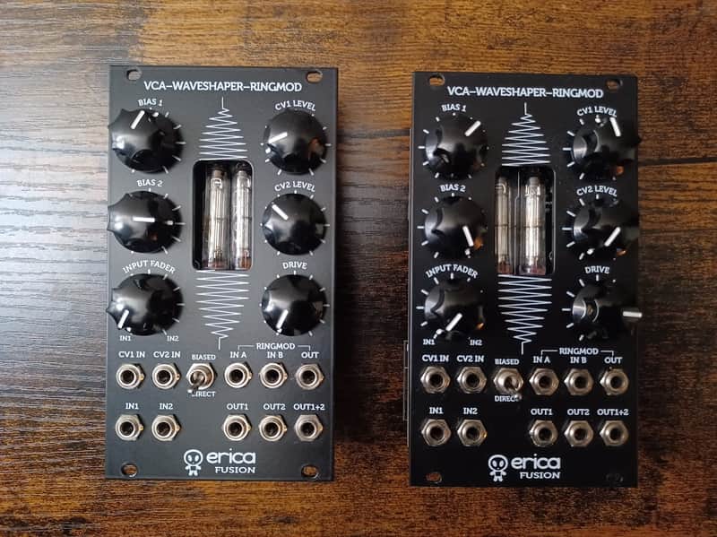 Erica Synths Fusion Tube VCA/Distortion Modules x2 image 1