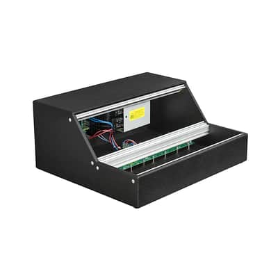 Doepfer A-100 LCBV Eurorack Powered Case Base (6U - 84hp) - Black image 2