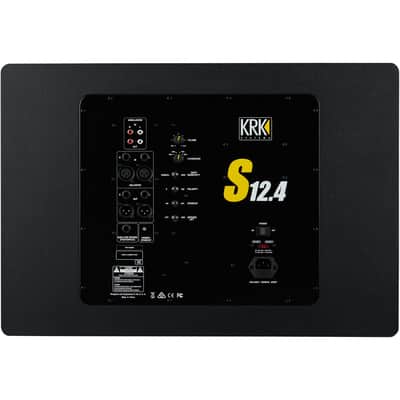 KRK S12.4 12" Powered Studio Subwoofer image 3