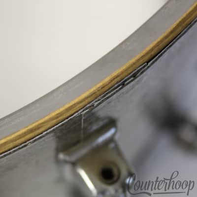 Rogers 16x16"Dayton Silver Sparkle Floor Tom Drum Vintage 60s Holiday Knobby/Hex image 13