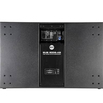 RCF SUB 8006-AS 2500W Powered Dual 18" Subwoofer 8006AS Active Sub PROAUDIOSTAR image 4
