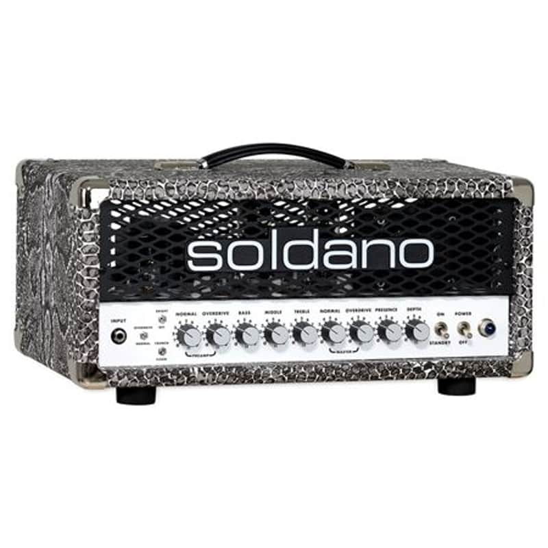 Soldano SLO 30 Electric Guitar Amplifier Head 30 Watts Snakeskin image 1