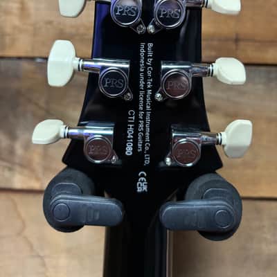 PRS SE Custom 24 Quilt Teal Black w/bag image 8