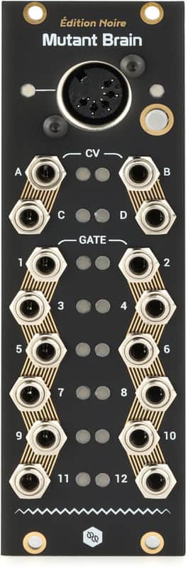 Erica Synths Mutant Brain 16-output MIDI to CV/Gate Eurorack Module image 1