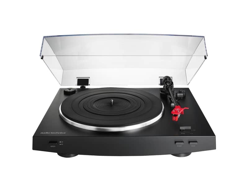 Audio-Technica AT-LP3 Fully Automatic Belt-Drive Stereo Turntable, Black, Open Box (Very Good) image 1