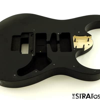 Ibanez GRGR330EX BODY GIO Series Poplar Guitar Parts Black Flat image 1