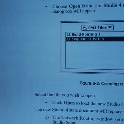 User's Manual for Opcode Systems Studio 4 1992 image 11