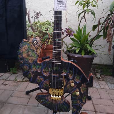 Juicy Guitars Sea Horse "New Jersey" 2021 Black Sparkling Gloss image 1
