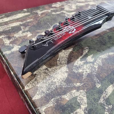 Guerilla TR-7 Custom Multi-Scale 7-String Guitar - Skarr Plasma image 13