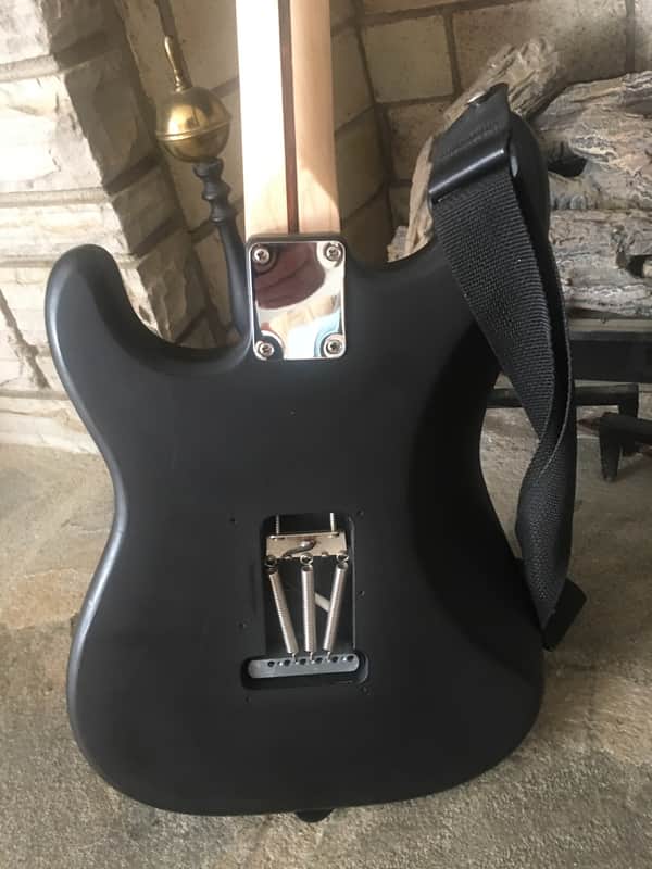 Fender Frankencaster Matte Black image 1
