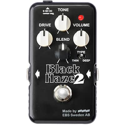 EBS Black Haze 2 | Bass Overdrive / Distortion. New with Full Warranty! image 2