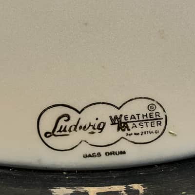 Ludwig 1965 Vintage Chicago Pioneer Blue/Grey Duco 3-Piece Drum Set w/ one stand( Snare), One Pedal (Speed Master), One Tom Bracket, & Faux Leather Snare Case image 4
