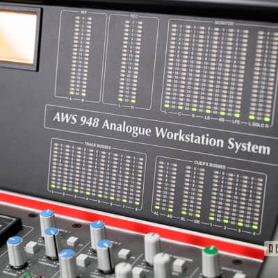 Solid State Logic SSL AWS 948 24-Channel 48-Channel 8-Bus Inline Console with DAW Control image 11