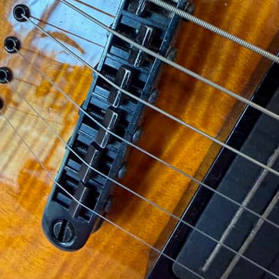 ESP LTD H-1000 2002 - 2006 Amber Cherry Sunburst image 5