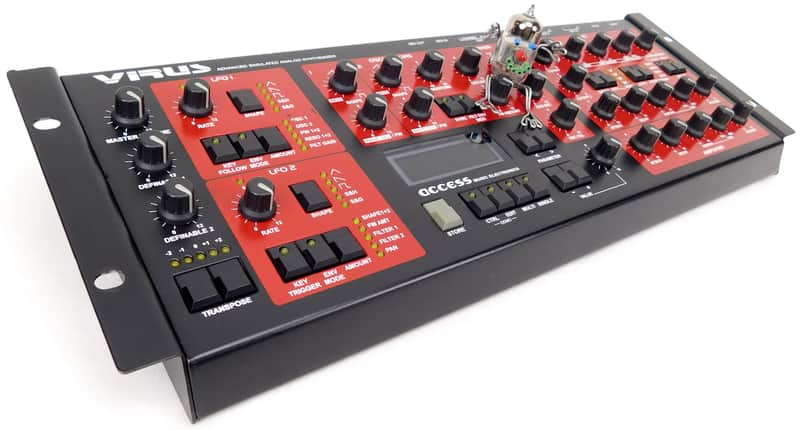 Access Virus A Synthesizer Rack Desktop + Top Zustand + 1,5 Jahre Garantie image 1
