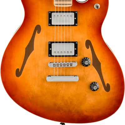 Squier Affinity Series Starcaster Deluxe Sienna Sunburst image 1